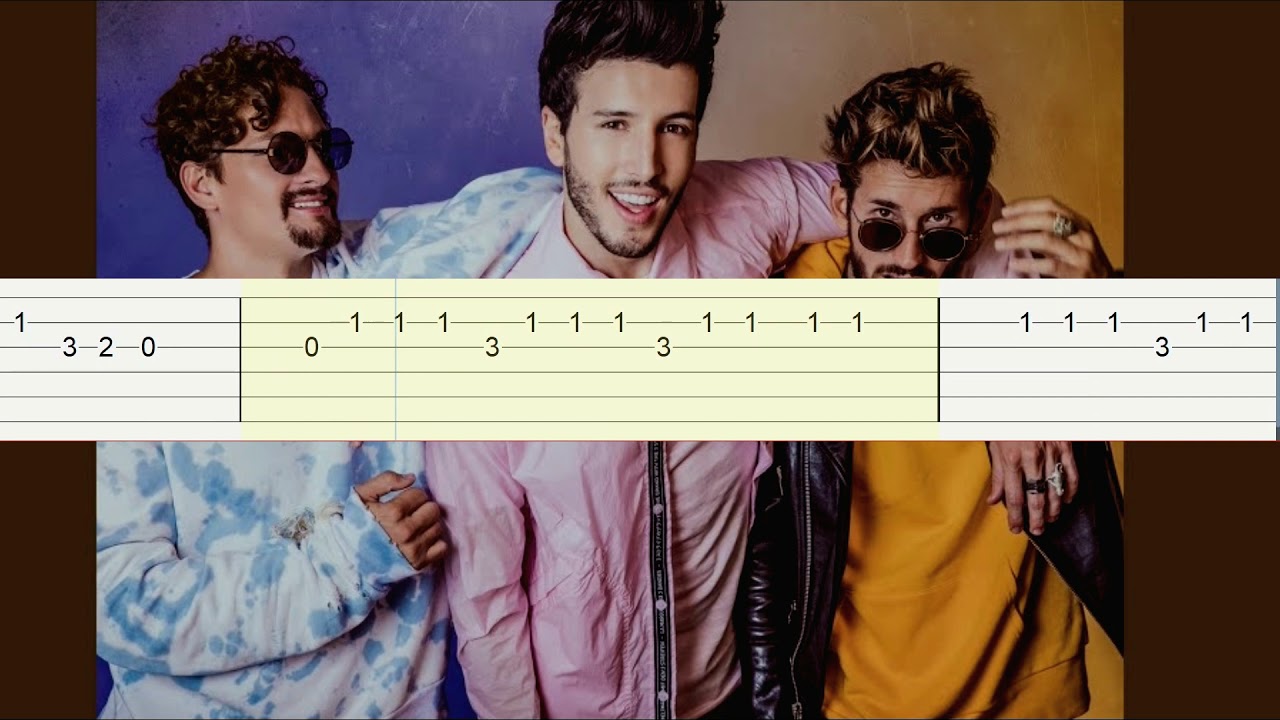 Ya no tiene novio - Sebastián Yatra, Mau Y Ricky/Tutorial guitarra(Melodia)/Tablatura