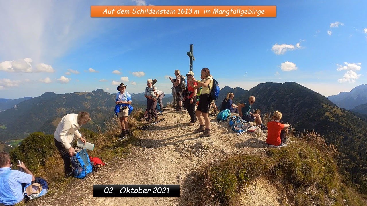 Bergtour.:  Mittelschwere Tour auf dem Schildenstein 1613 m