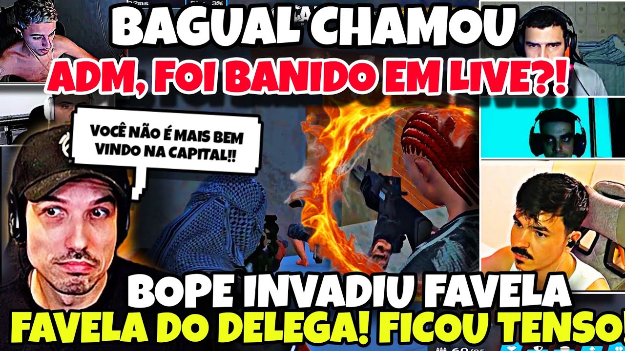 😱🔥TRETA NA PISTA! BOPE X FAC CHARADA E DELEGA! MAIOR TROCAÇÃO CAPITAL! BAGUAL FOI XINGADO?!😬🔥