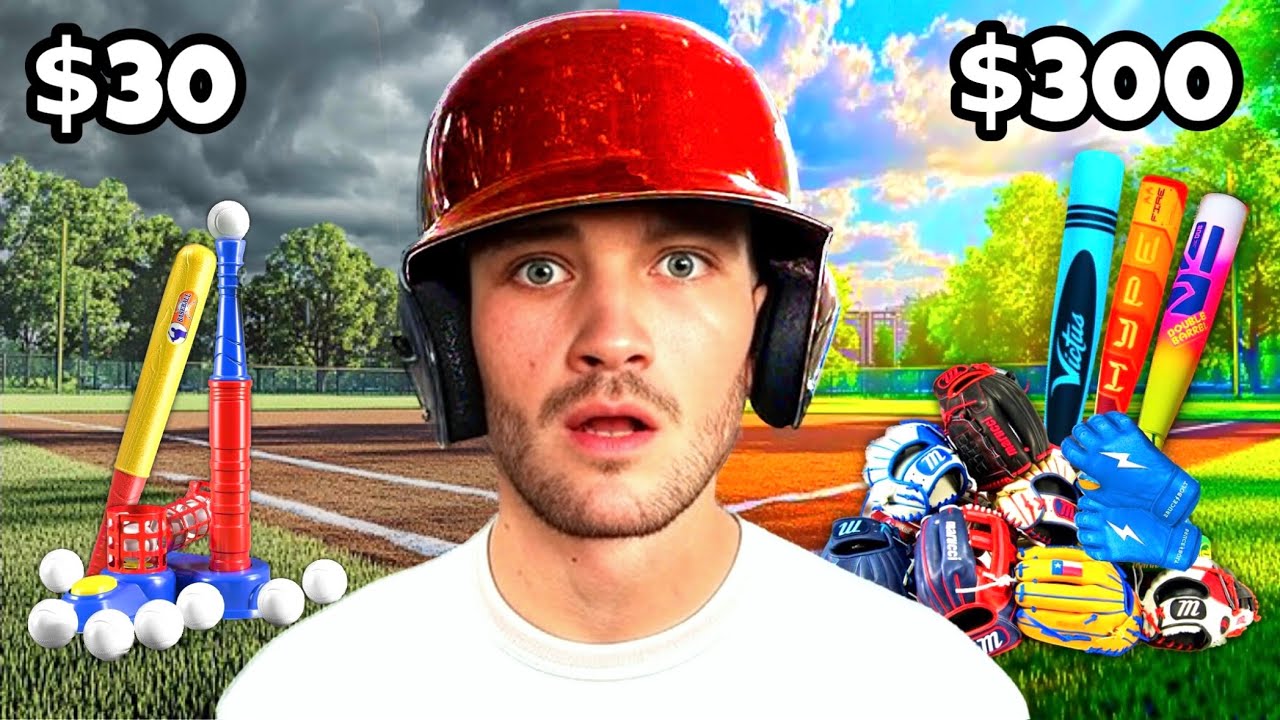 Cheap vs Expensive Baseball Gear (2025)