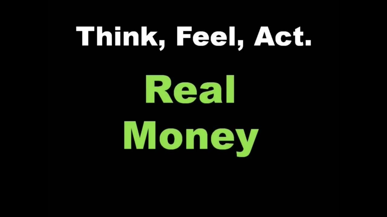 Think Feel Act. - Real Money (Lyric Video)