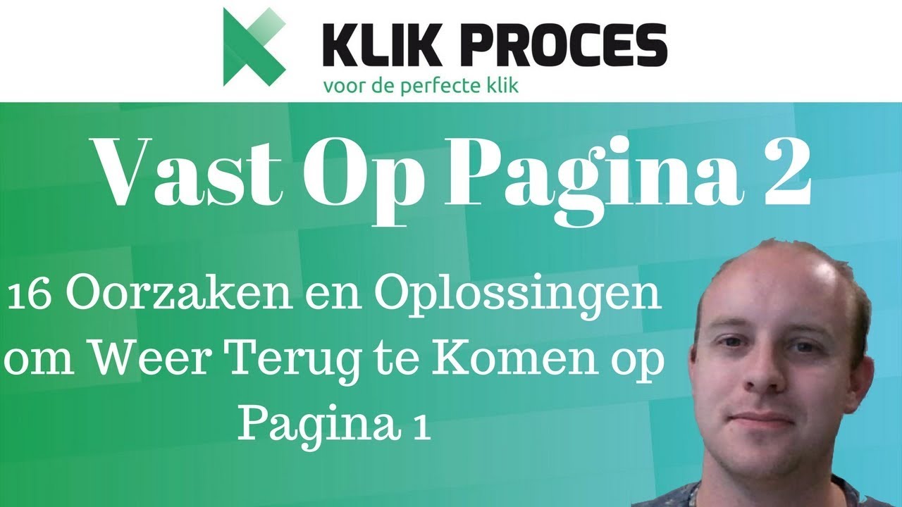 Vast op Pagina 2 van Google? 16 Oorzaken en Oplossingen