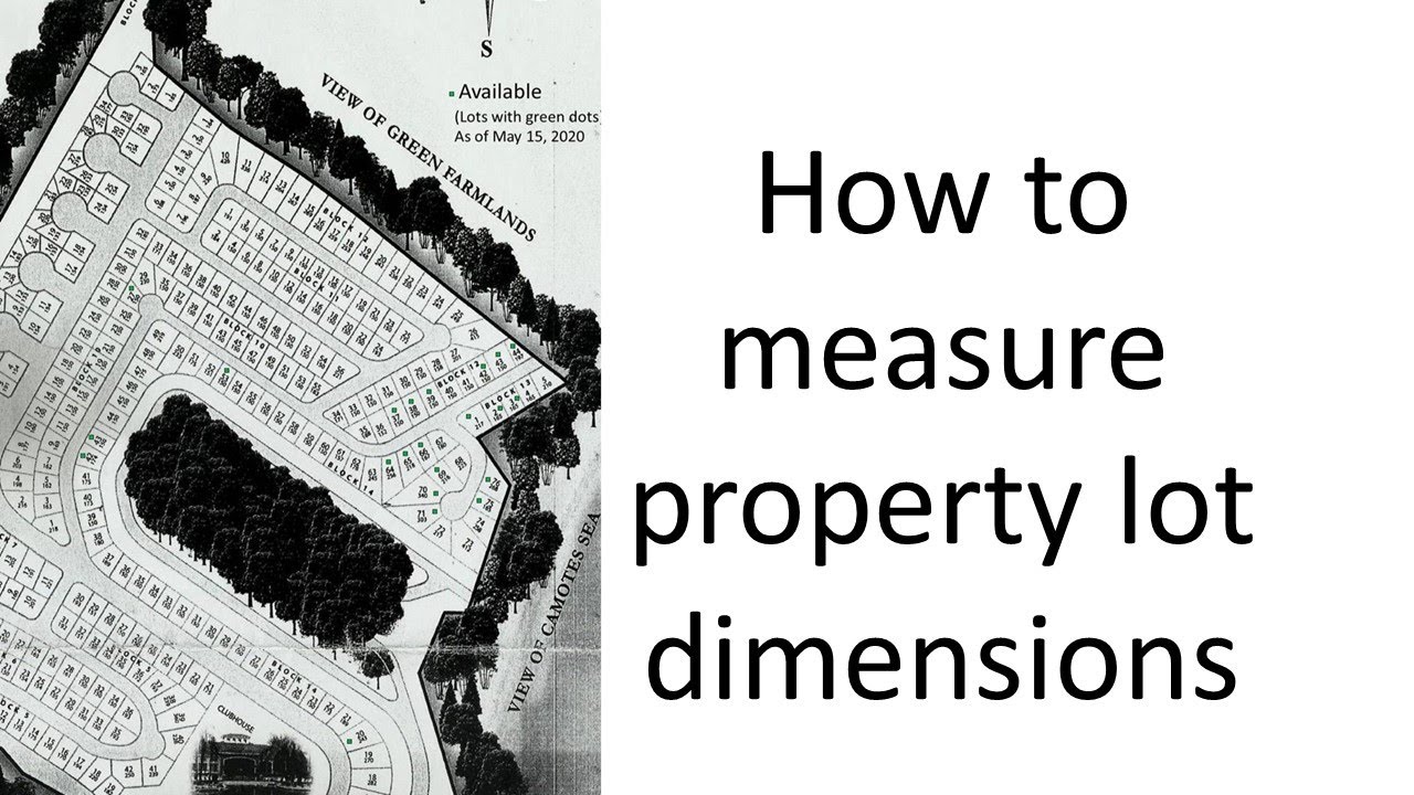 How to measure property lot dimensions more accurately