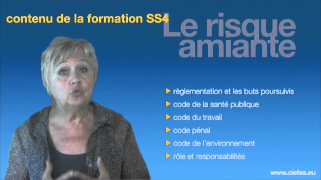 Contenu des formations sous section 4