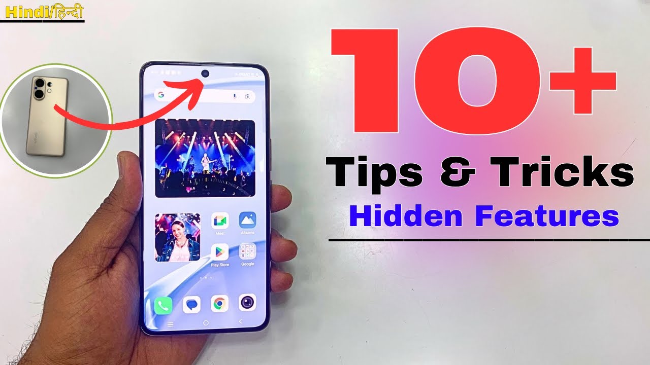 Vivo V60 5G Smart Phone Must Have Tips And Tricks | Top 10+ |  Vivo V60 Hidden Features