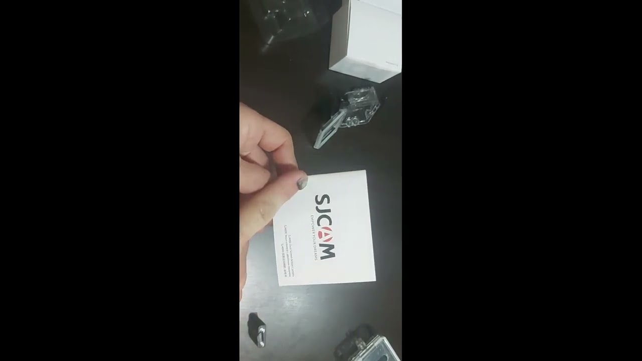 SJCAM SJ4000 Dual Screen 170° 4K UHD Aksiyon Kamerası PAKET AÇILIŞI