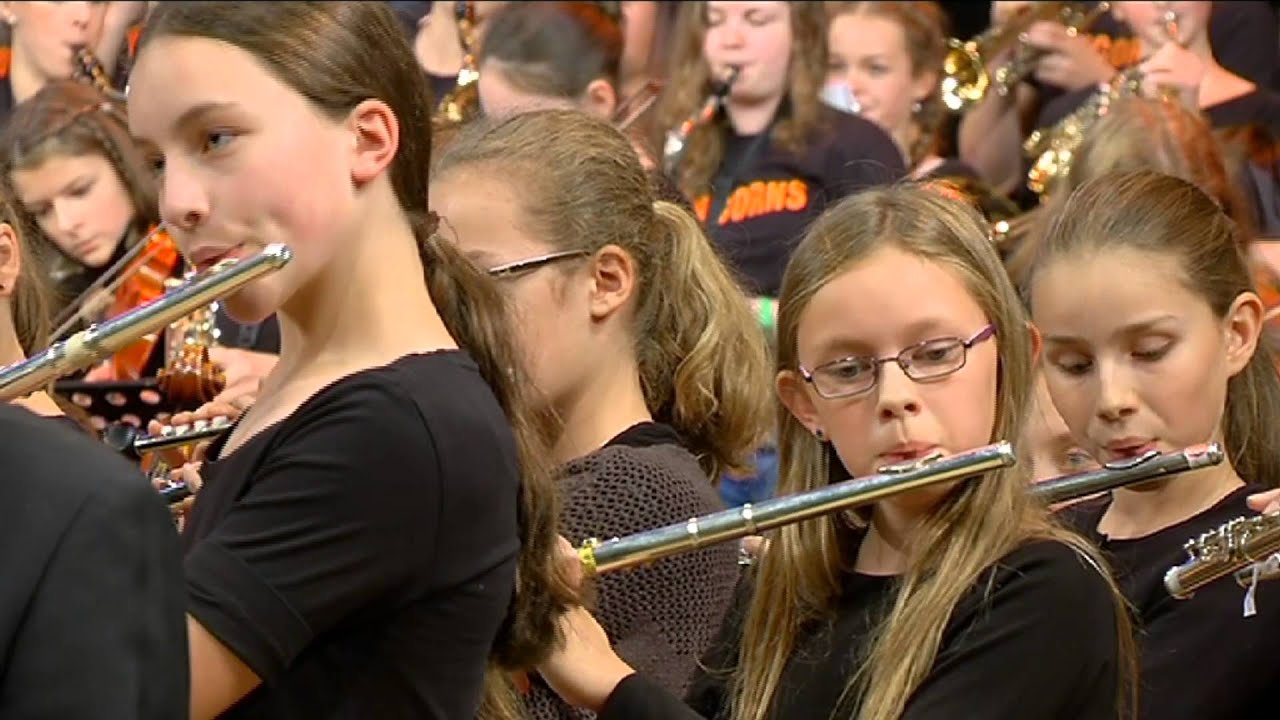 Bolero with 500 pupils - flashmob - an unofficial world record (Part 2)