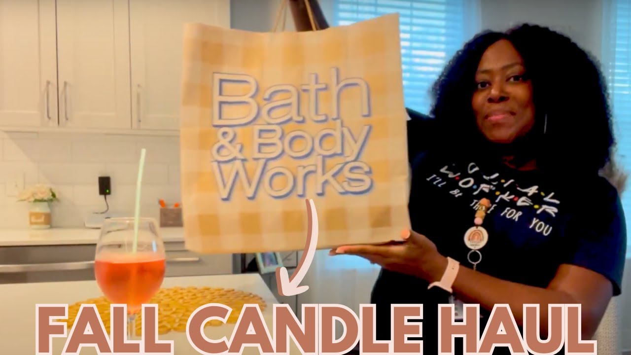 my husband surprised me with my favorite fall bath & body works candles | FALL CANDLE HAUL 🍂