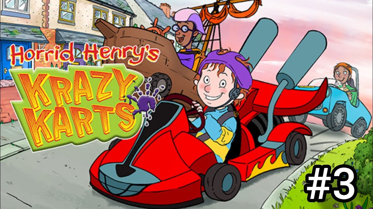 Horrid Henrys Krazy Karts Gameplay Walkthrough Part 3