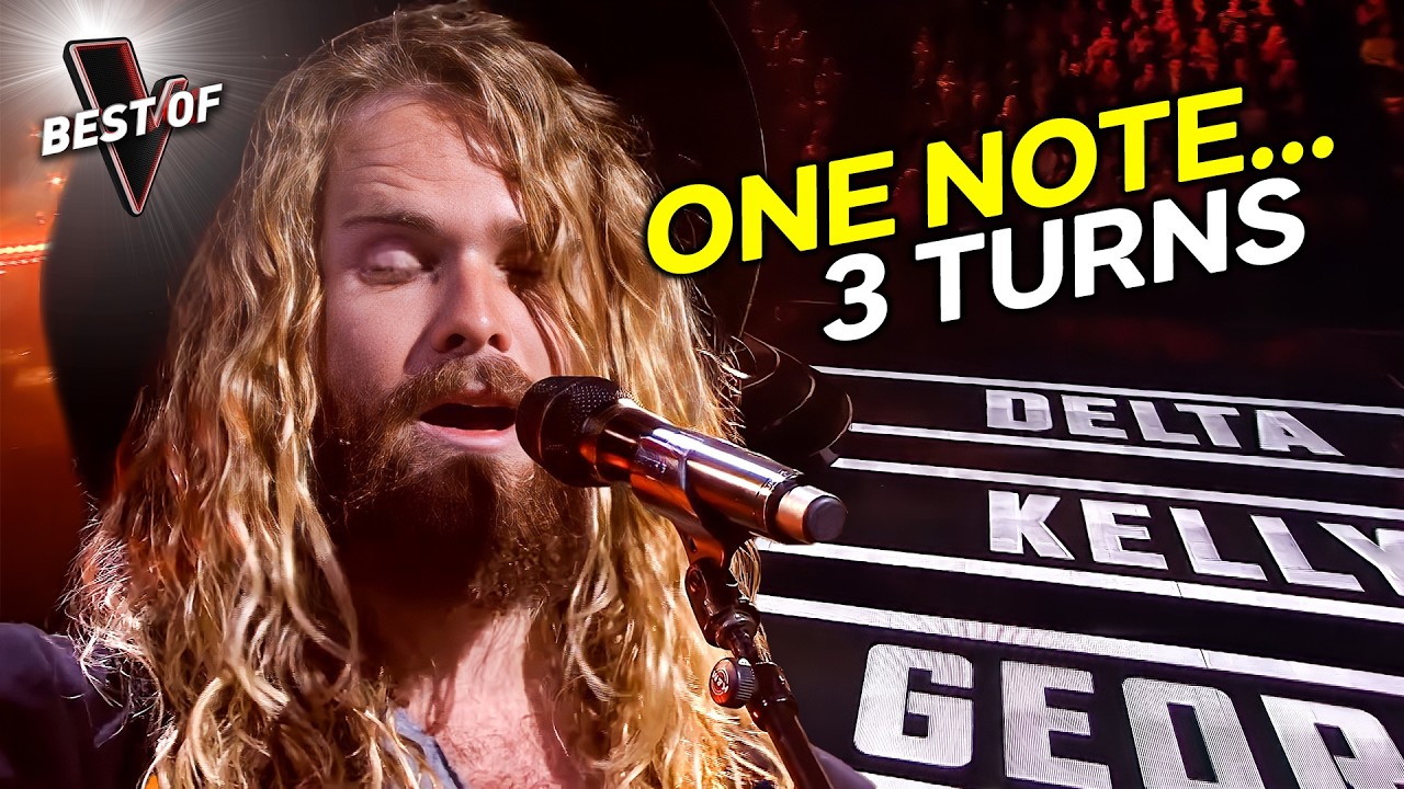 He Hit THAT Note… and 3 Coaches Turned Simultaneously! | The Voice