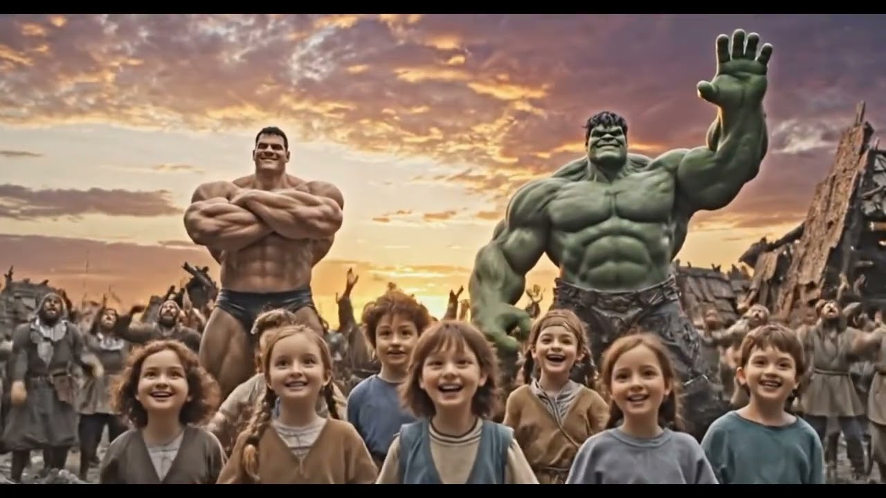 HULK & GORELI Rise of the Robot Wolves  Epic 3D Action Story”