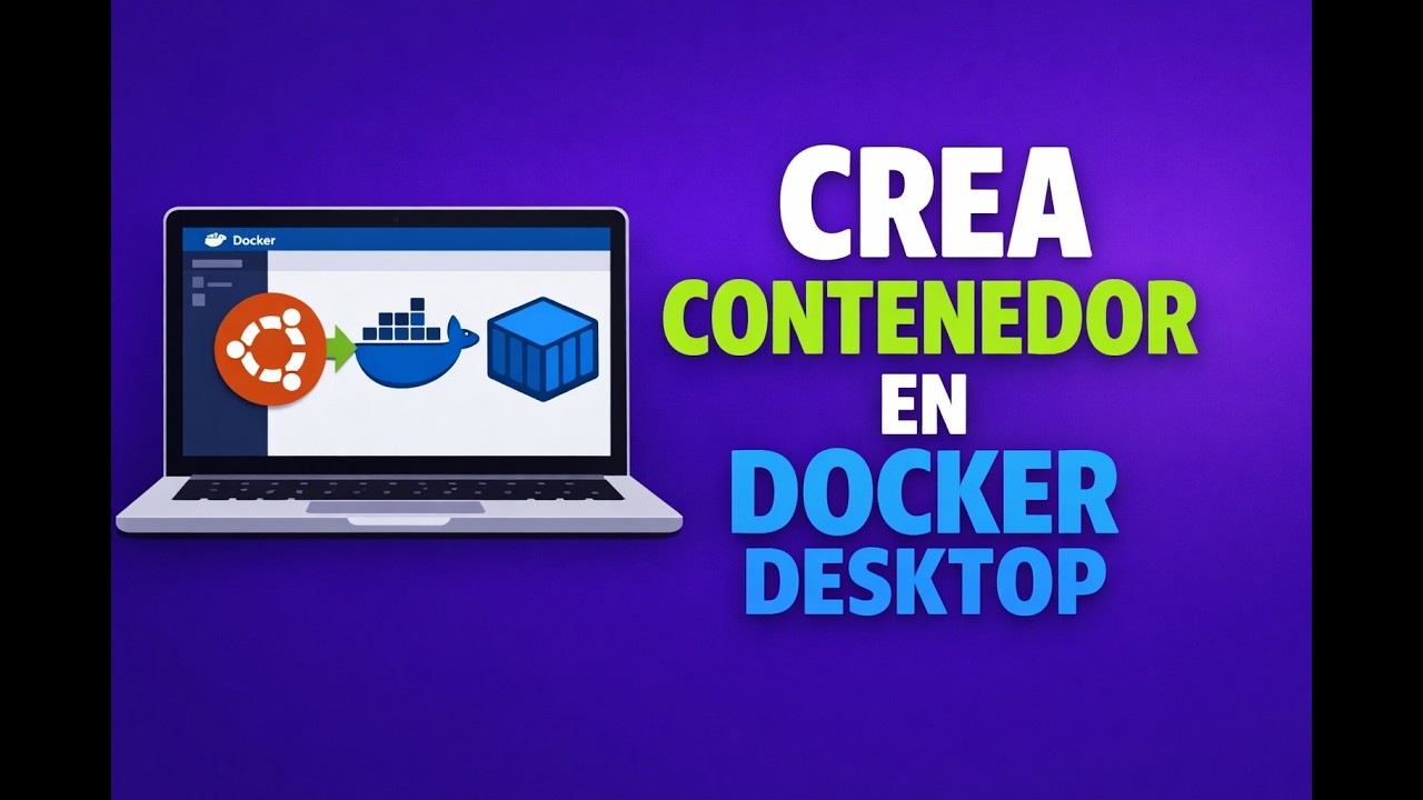 Crea contenedor en Docker Desktop 🐳