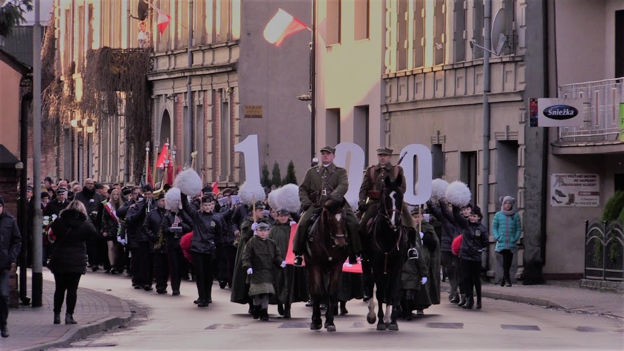 Relacja z obchodów 100-lecia Powstania Wielkopolskiego 1918/1919 w Lwówku