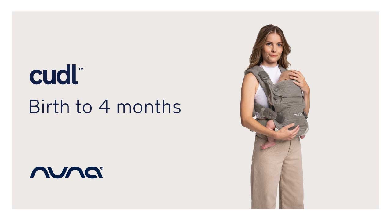 Nuna CUDL Baby Carrier: Keep them close | Birth to 4 Months | Tutorial
