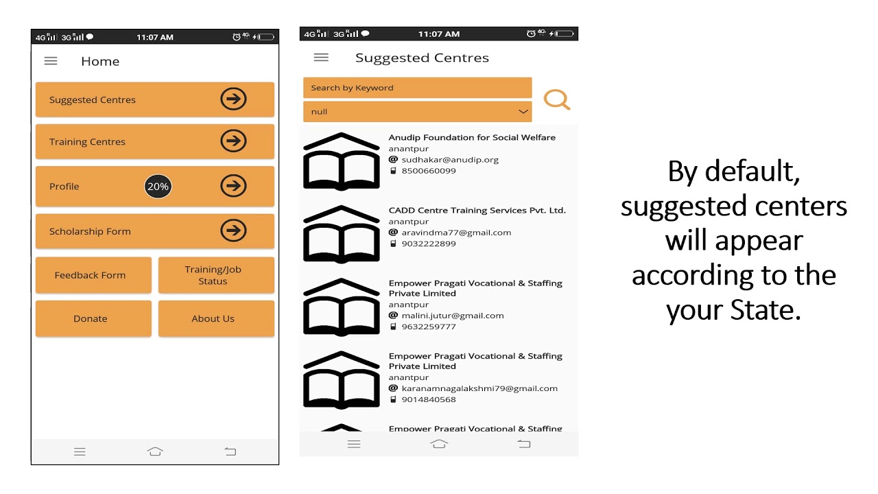Tutorial for app Survive an initiative of Win Over Cancer