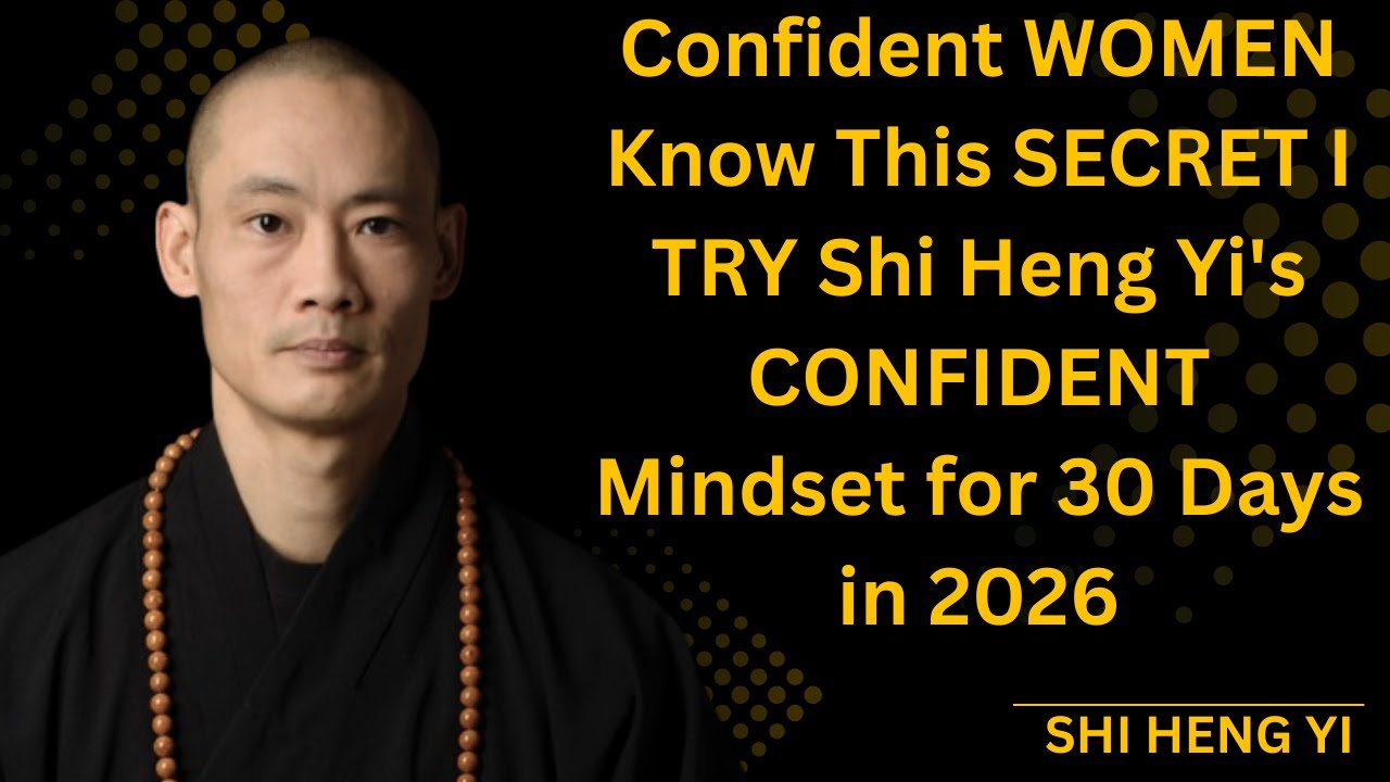 Confident WOMEN Know This SECRET I TRY Shi Heng Yi