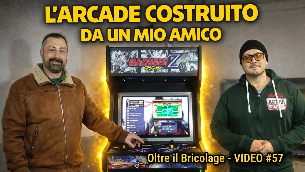VIDEO 57 - L'ARCADE COSTRUITO DA UN MIO AMICO 