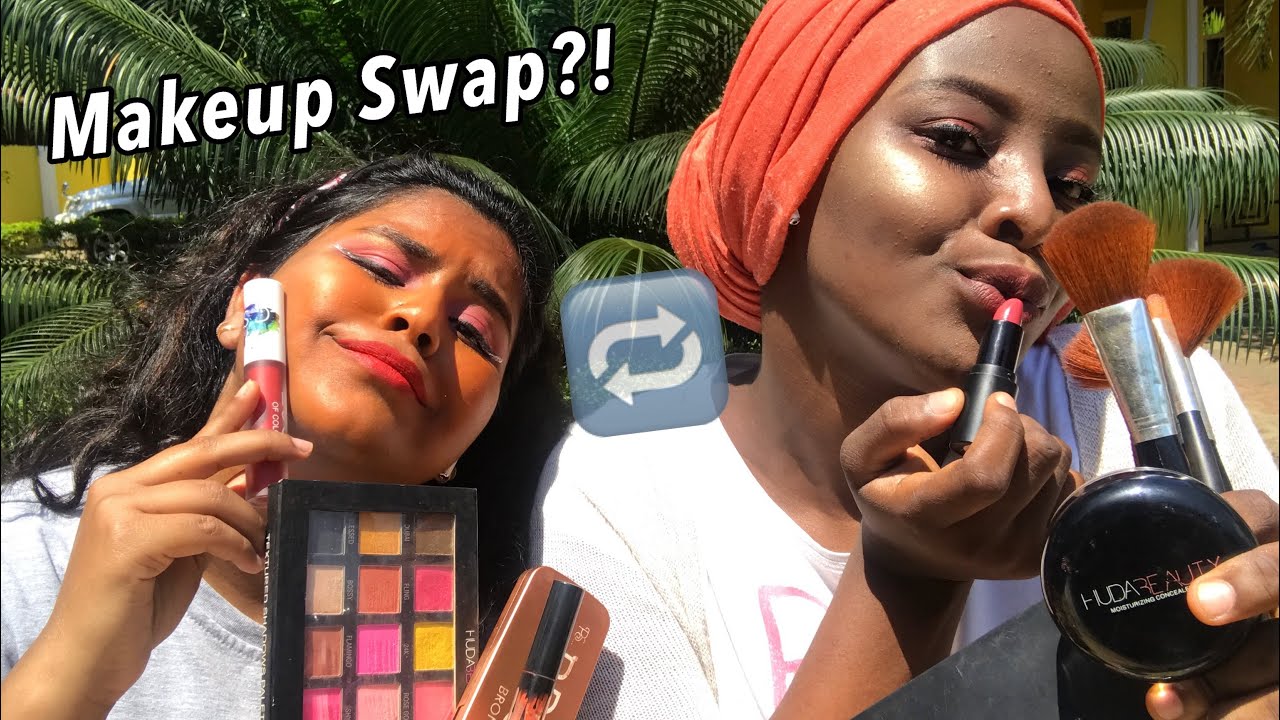 We Exchanged Our Makeup Bags!