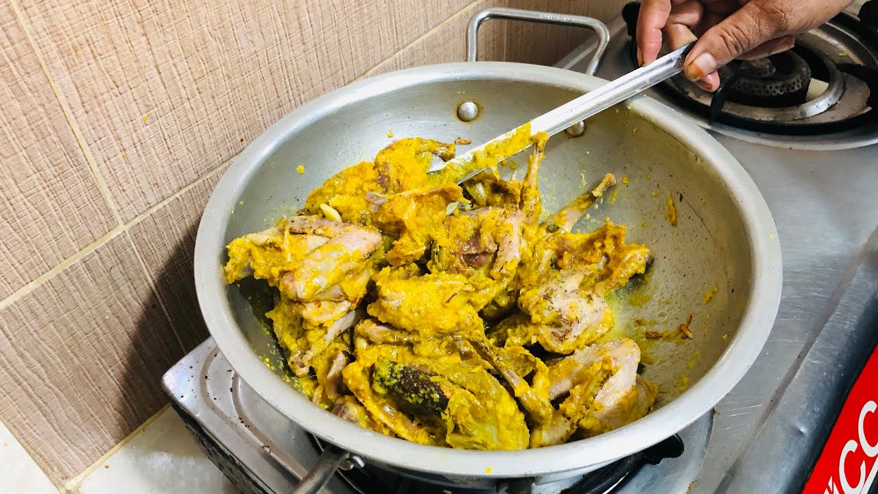 দুর্দান্ত স্বাদে কবুতরের মাংস রান্নার রেসিপি।। Spicy Pigeon Recipe! Kobutor Mangsho Vuna