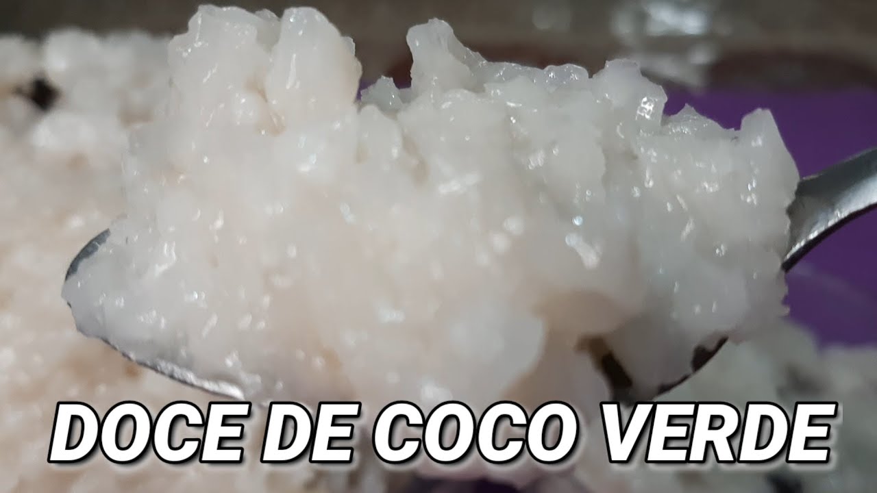 DOCE DE COCO VERDE, DELICIOSA SURPRESA