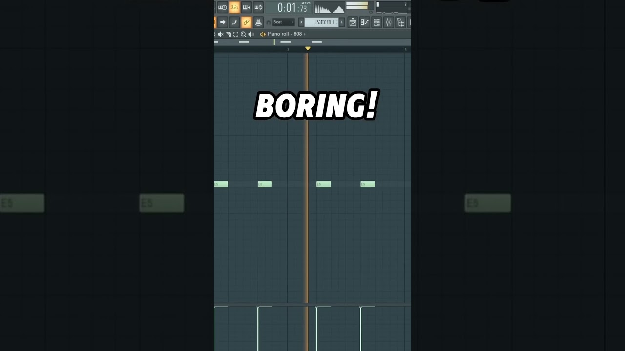 How to make your 808 drum pattern for beats stand out