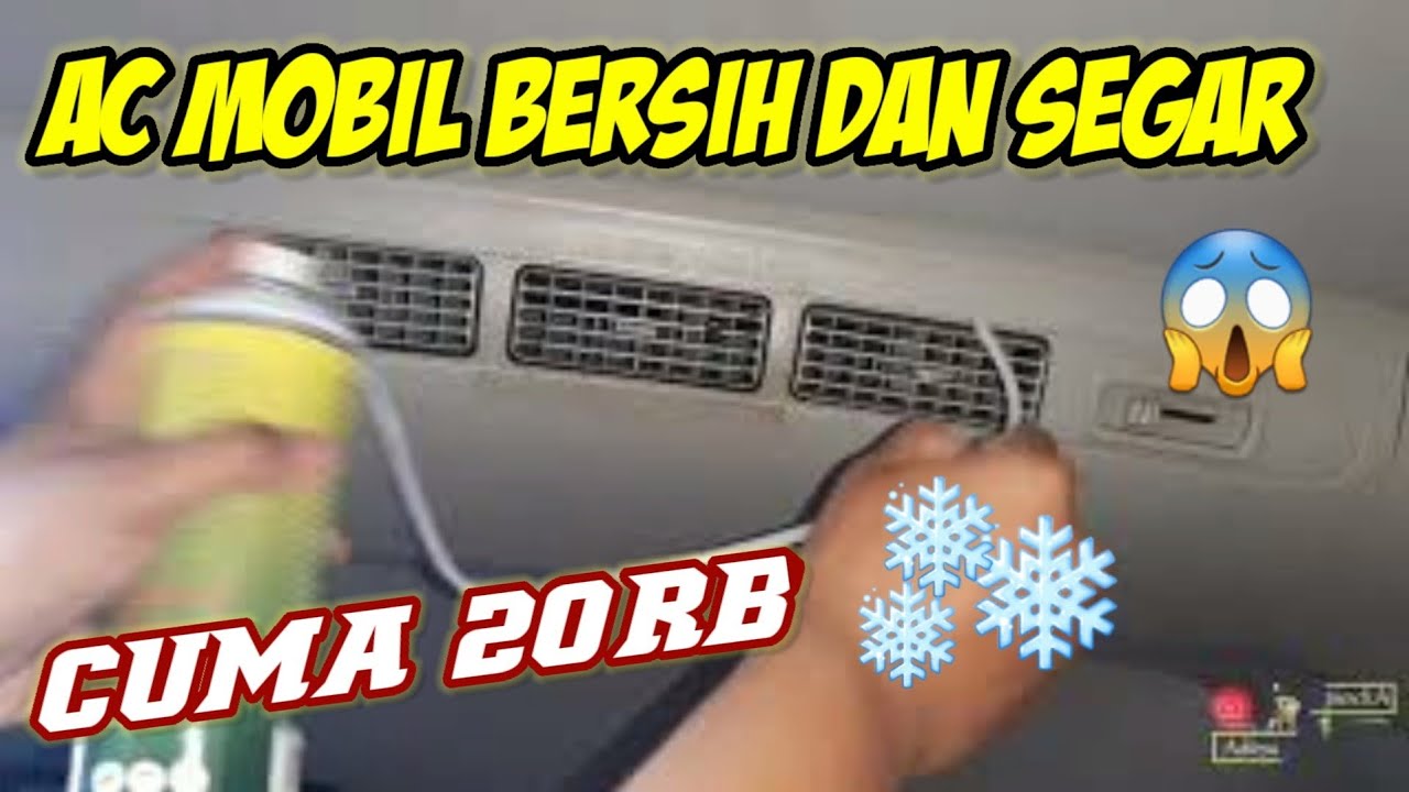 NGOPREK SENDIRI || Cara Bersihkan AC Mobil tanpa bengkel | AC Cleaner Spray