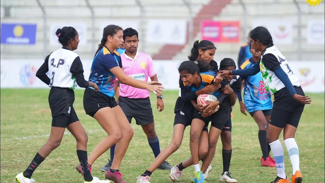Bihar vs Maharashtra senior Rugby7s national mens #rugbyindia
