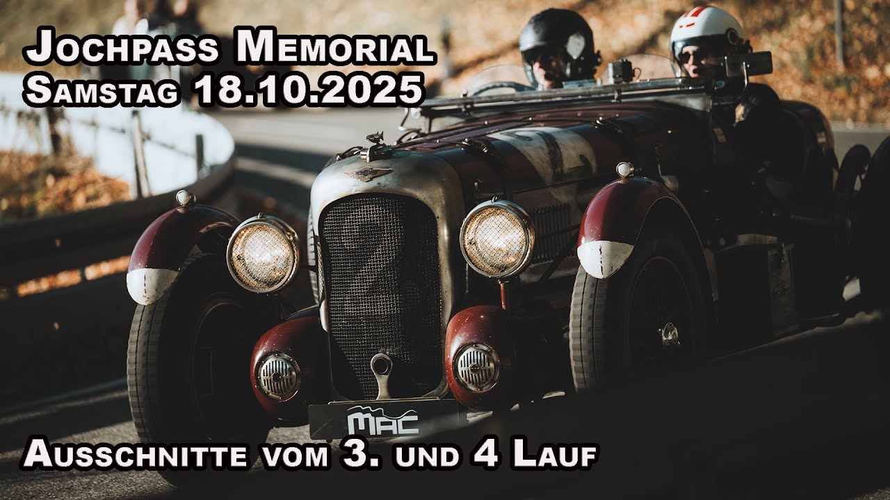JochpassMemorial | Samstag 18.10.2025 | Ausschnitte 3. & 4. Lauf