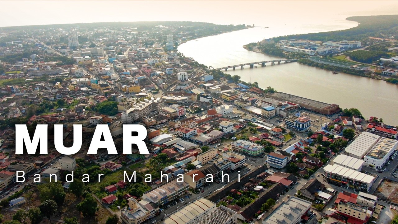 MUAR - Bandar Maharani. The Royal Town of Johor