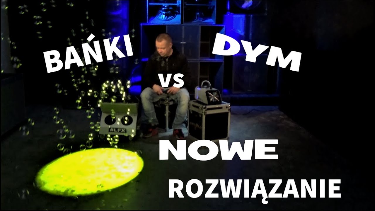 Wytwornica baniek czy wytwornica dymu - już nie trzeba wybierać Wash & Go