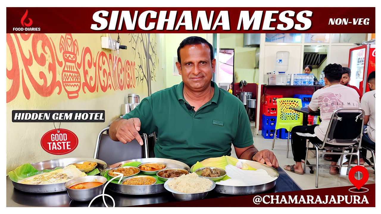Authentic & Tasty Non-Veg Meals👌🏻@ Sinchana Mess Hidden Gem 😱 | Must Visit #foodreview #nonvegfood