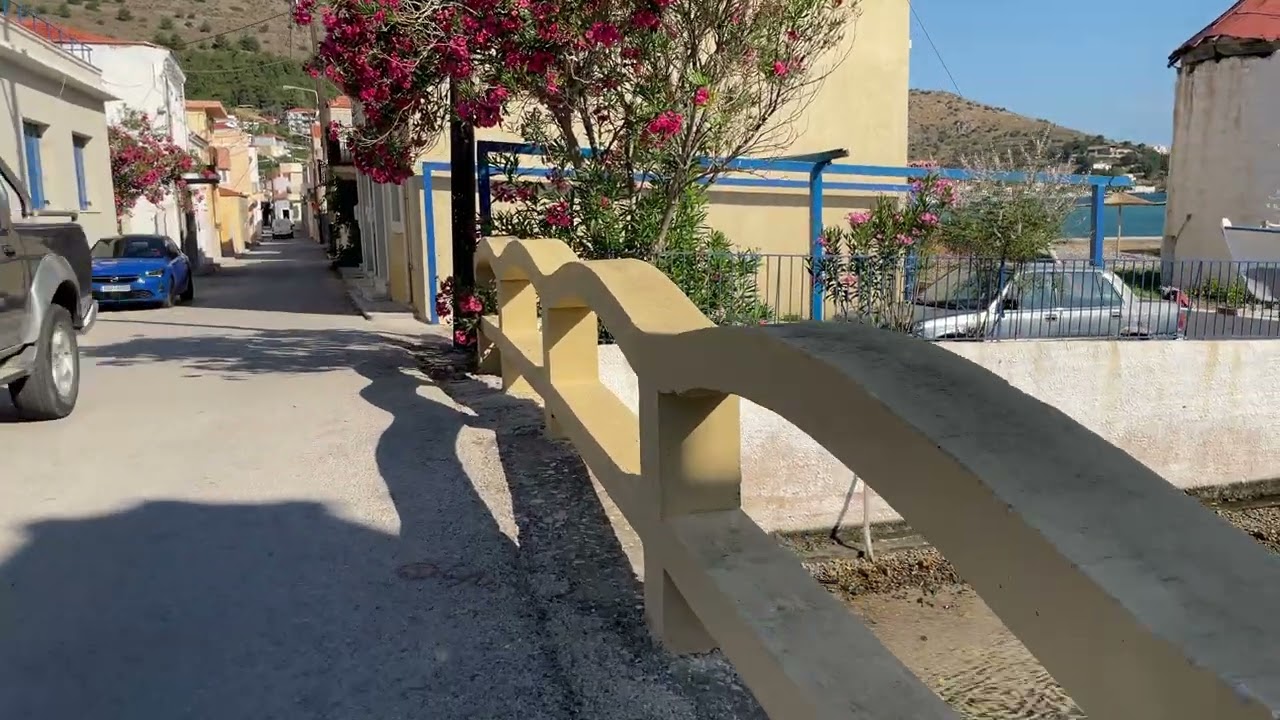 Wandering in Chios Island | Marmaro / Kardamyla |  27 June 2022 | 4K Video - Walking Tours