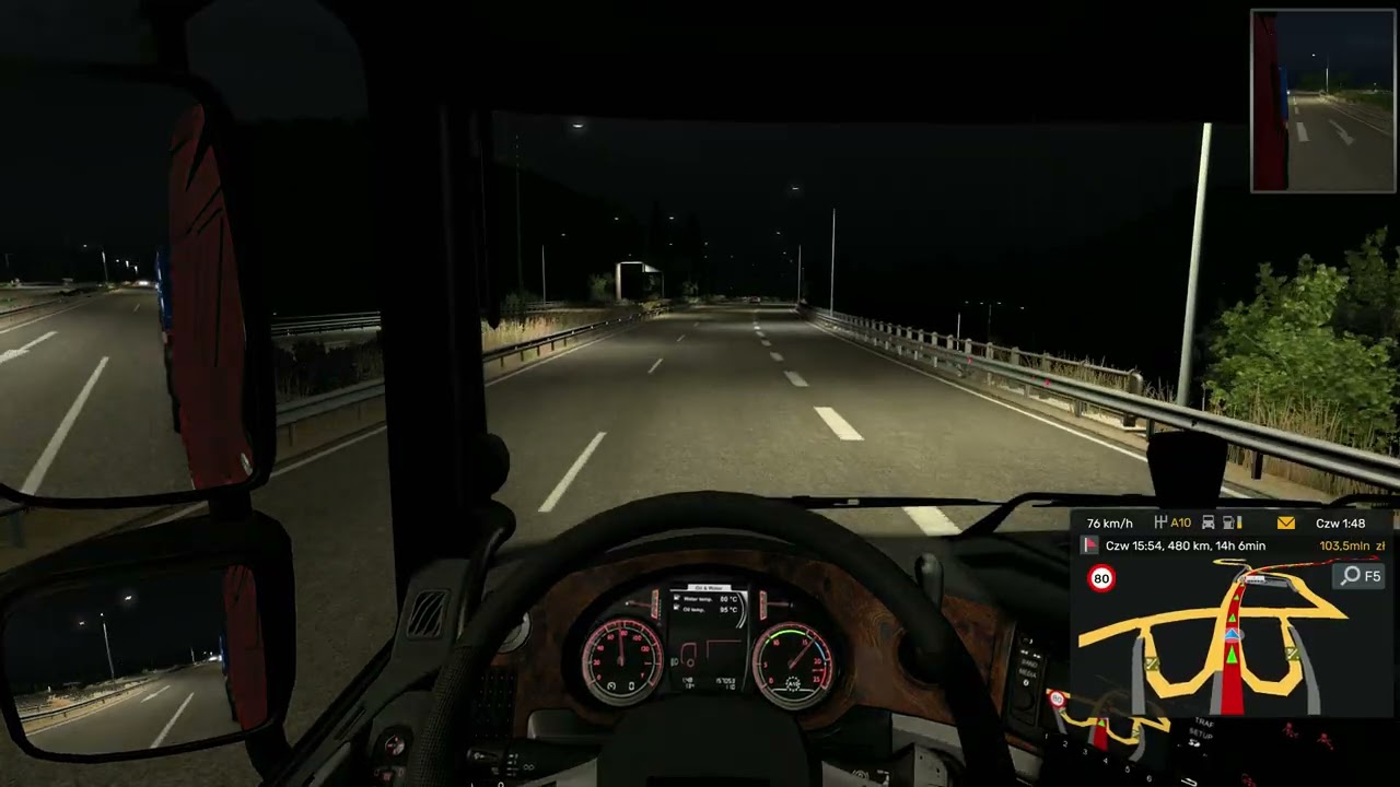 Euro Truck Simulator 2 [4K] - Plowdiw - Mitylena - Odzież