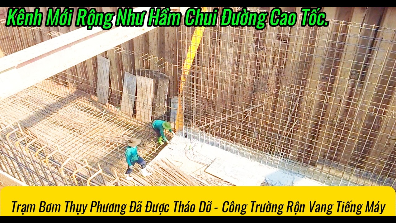 Kênh Thụy Phương Mới - Rộng Như  Hầm Chui Cao Tốc.