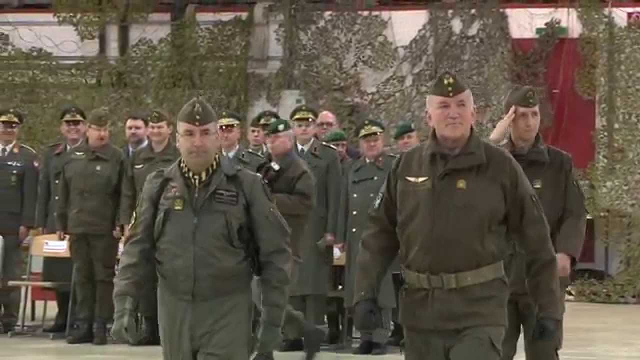 Kommando&uuml;bergabe &Uuml;berwachungsgeschwader Zeltweg - 2015