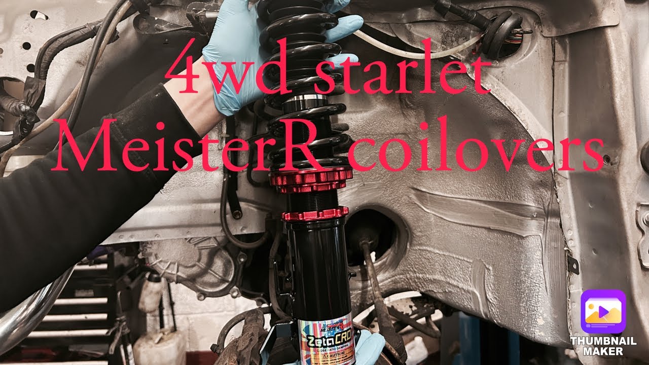 Койловеры 4WD Starlet MeisterR