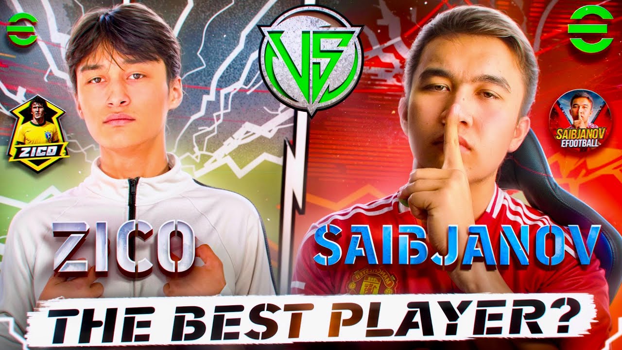 ZICO VS SAIBJANOV 🔥 ENG KUCHLI O'YINCHI😱? EFOOTBALL 2026