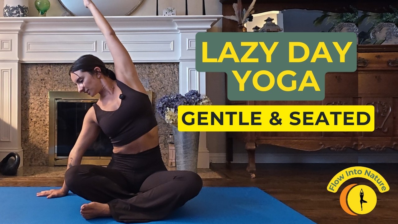 Yoga for Period or Tired Days | Gentle Seated Practice | 30min