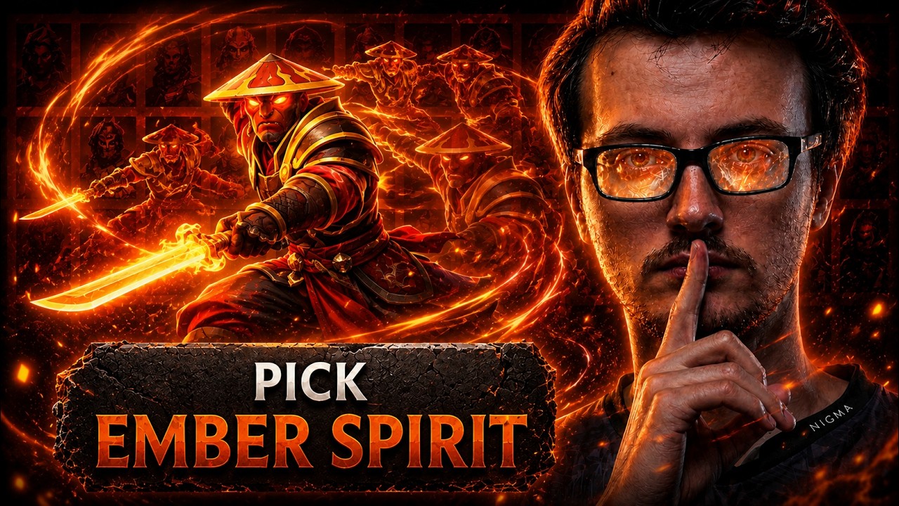 🔥 MIRACLE- EMBER SPIRIT MID MASTERCLASS! 😱🔥 UNSTOPPABLE!