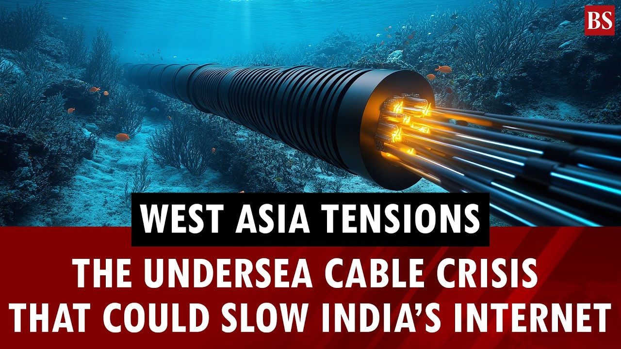 West Asia war: The undersea cable crisis that could slow India&rsquo;s internet | US-Iran war