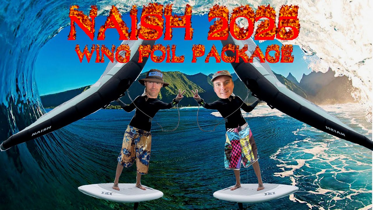 Naish 2025 Wingsurfer Beginner Wing Foil Package | FIRST LOOK