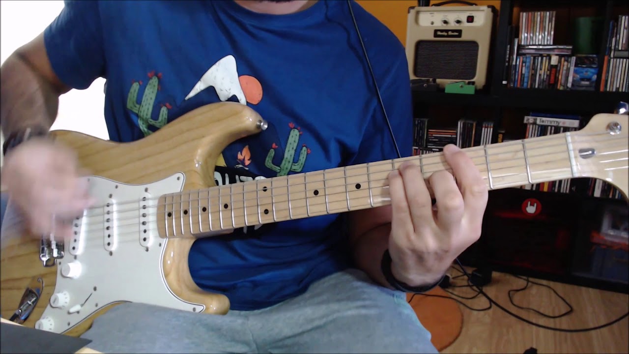 Fuera de lugar - Rosendo cover guitarra