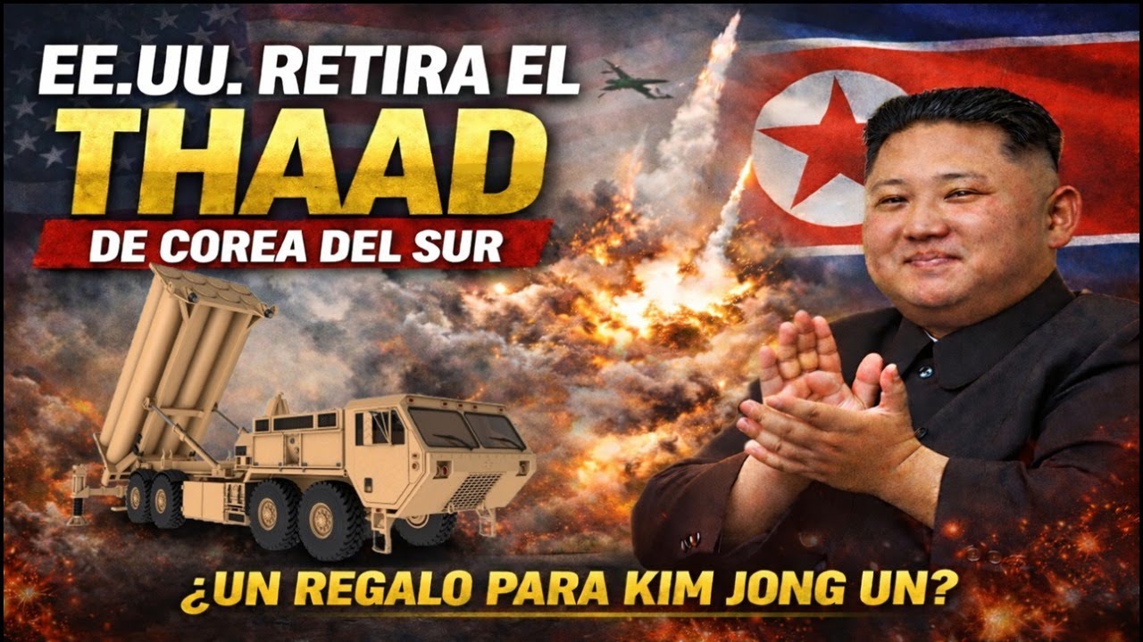 RIDÍDULO de EE.UU. al RETIRAR los SISTEMAS THAAD de Corea del SUR ¡Corea del Norte y CHINA alucinan!