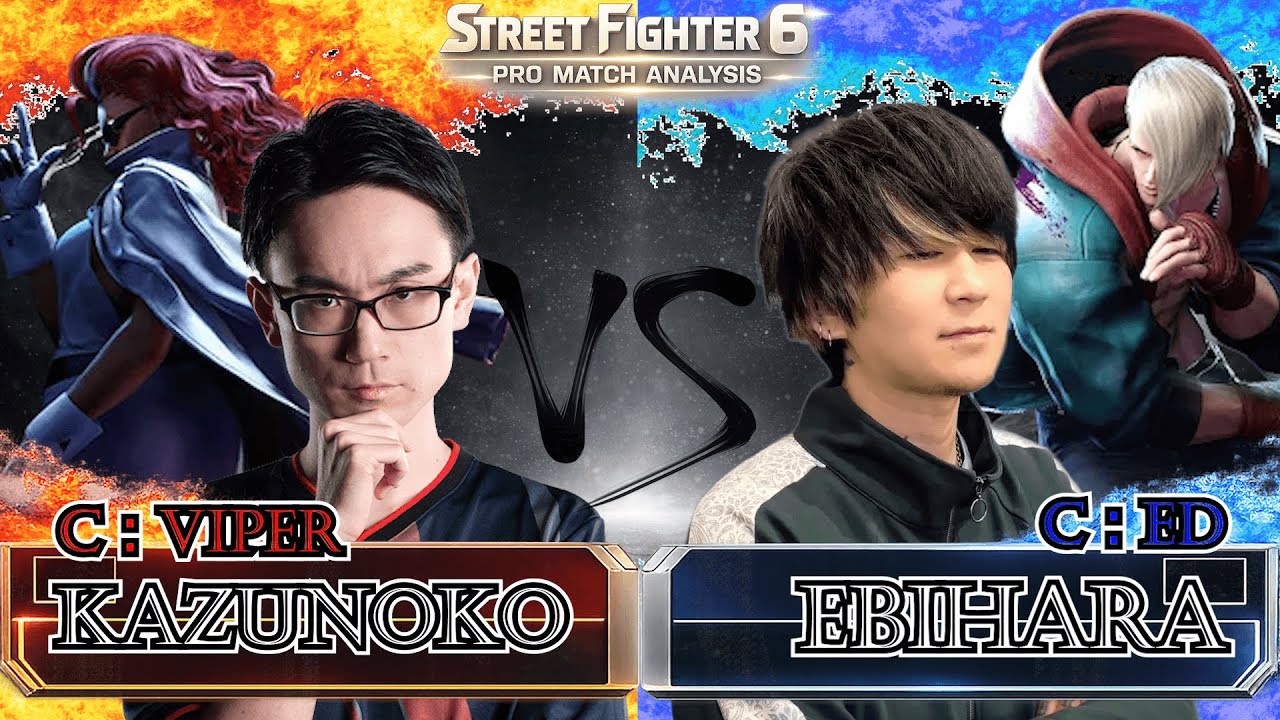 SF6 — KAZUNOKO [C：VIPER] vs EBIHARA [C：ED] | Pro Match Analysis