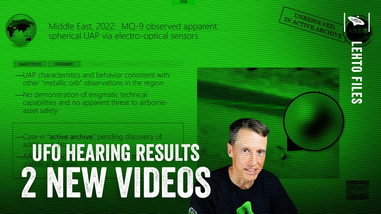 AARO RESULTS: orb round spheres, 2 videos, &ldquo;no credible evidence&rdquo;