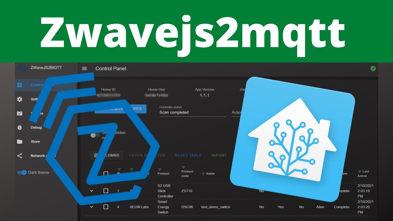 Walk through of zwavejs2mqtt along with Z-Wave JS in Home Assistant