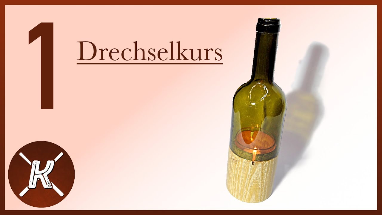 1/2 Windlicht drechseln || DRECHSELKURS || Philipp Konter