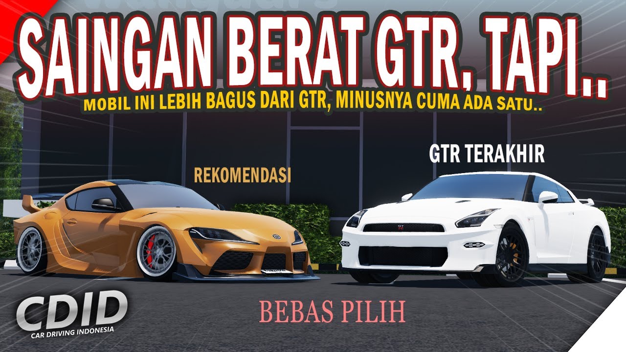 Mobil Lawan Berat Nissan GTR di CDID! Lebih Murah, Lebih Kencang, Ganteng! | CDID UPDATE ROBLOX V2.2