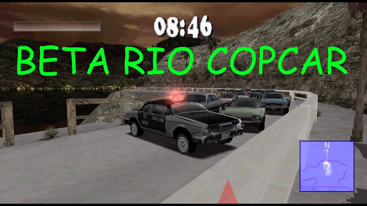 Redriver 2 - Beta Rio Cop Car (texture mod)