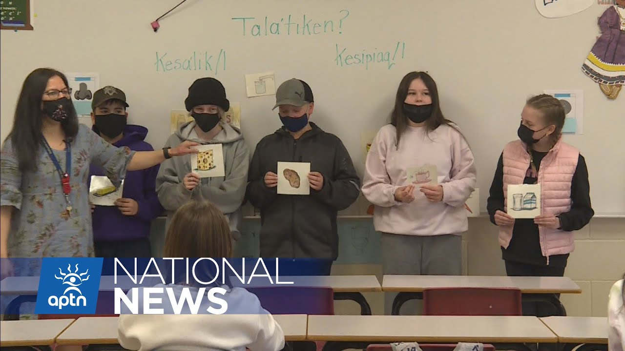 Nova Scotia elementary school teaches Mi&rsquo;kmaw language | APTN News